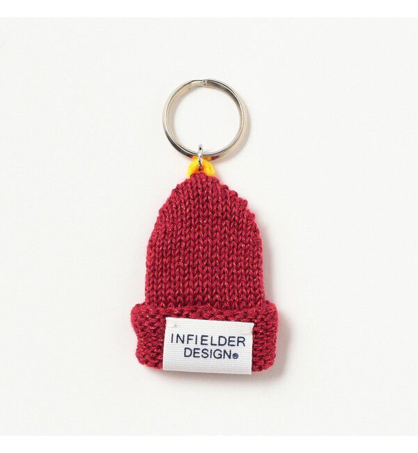 BEAMSBOY「【別注】INFIELDER DESIGN / ニット キャップ キーホルダー」|その他|