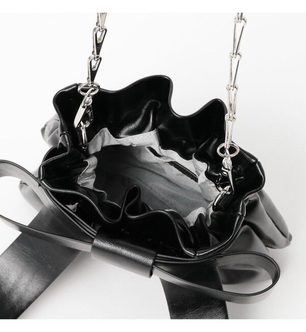 Ray BEAMS 「リボン チェーン バッグ」|ショルダー・メッセンジャー|