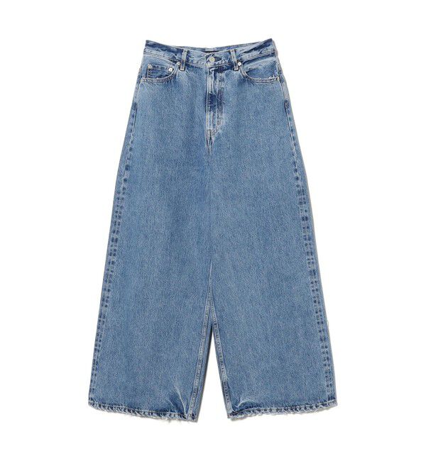 Demi-Luxe BEAMS 「YLEVE / ハイウエスト ワイド デニムパンツ」|デニム|