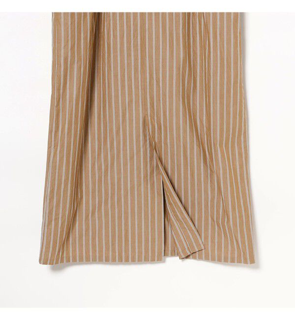 Demi-Luxe BEAMS 「ne Quittez pas / ポプリン タック ロングスリーブ ワンピース」|ワンピース|