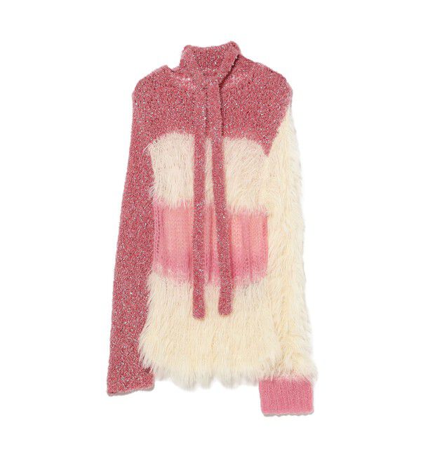 BEAMSBOY「maturely / スリーヤーン ボウタイ ロングスリーブ」|ニット・セーター|