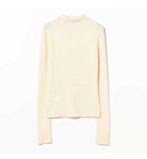 Ray BEAMS 「リブ ポロ カーディガン」|ニット・セーター|