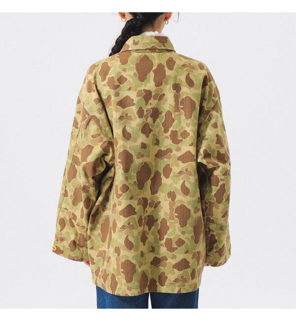 BEAMSBOY「【別注】BUZZ RICKSON'S / ヘリンボーン カモ ジャケット」|ブルゾン・スタジャン|