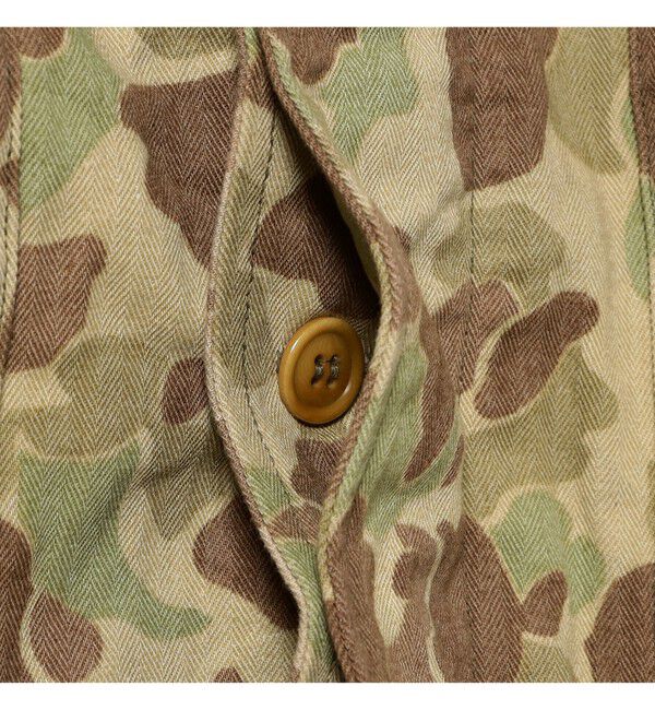 BEAMSBOY「【別注】BUZZ RICKSON'S / ヘリンボーン カモ ジャケット」|ブルゾン・スタジャン|