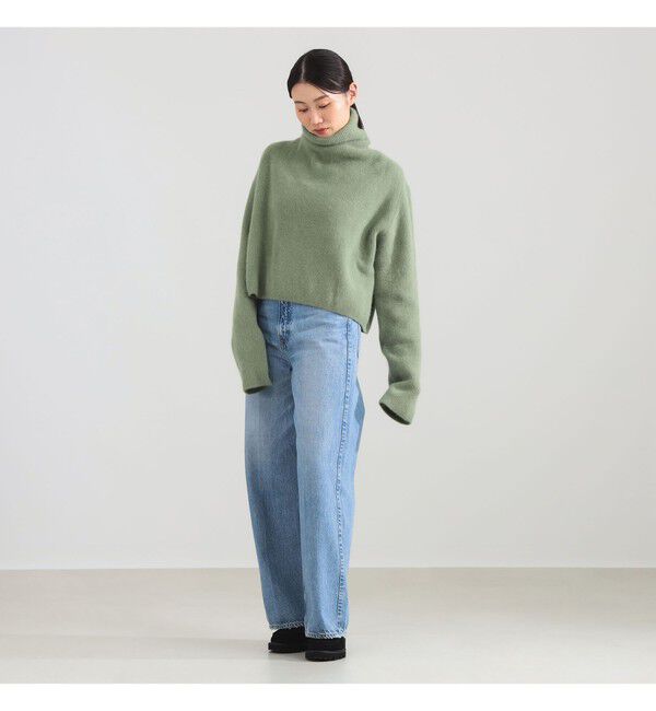 Demi-Luxe BEAMS 「【別注】BATONER / カシミヤフォックス タートルネック ニット」|ニット・セーター|