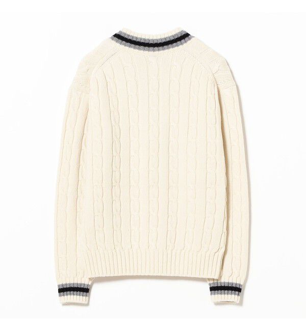 Demi-Luxe BEAMS 「【別注】SLOANE / 5ゲージ チルデン Vネック ロングスリーブ ニット」|ニット・セーター|