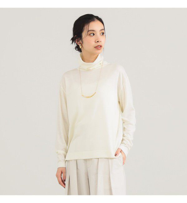 Demi-Luxe BEAMS 「【別注】SLOANE / ウール  タートルネック ロングスリーブ」|Tシャツ・カットソー|