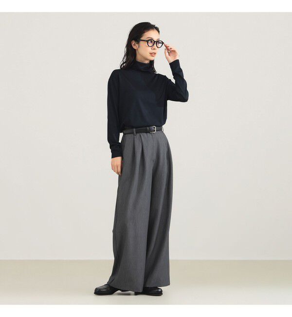 Demi-Luxe BEAMS 「【別注】SLOANE / ウール  タートルネック ロングスリーブ」|Tシャツ・カットソー|