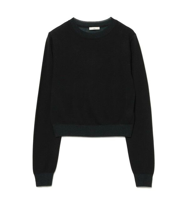 Demi-Luxe BEAMS 「TAN / テンセルウール ロングスリーブ Tシャツ」|ニット・セーター|