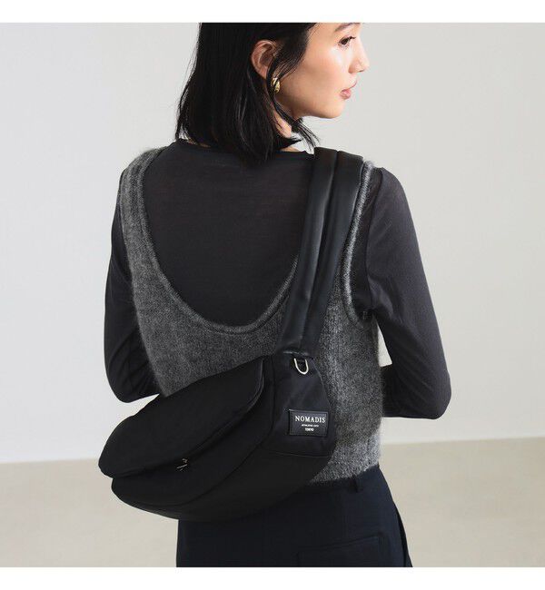 Demi-Luxe BEAMS 「NOMADIS / LUCK ワンショルダー バッグ」|トートバッグ|BLACK