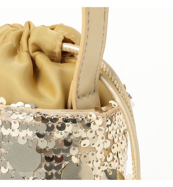 Ray BEAMS 「blicenscell / sequin buscket バッグ」|ハンドバッグ|