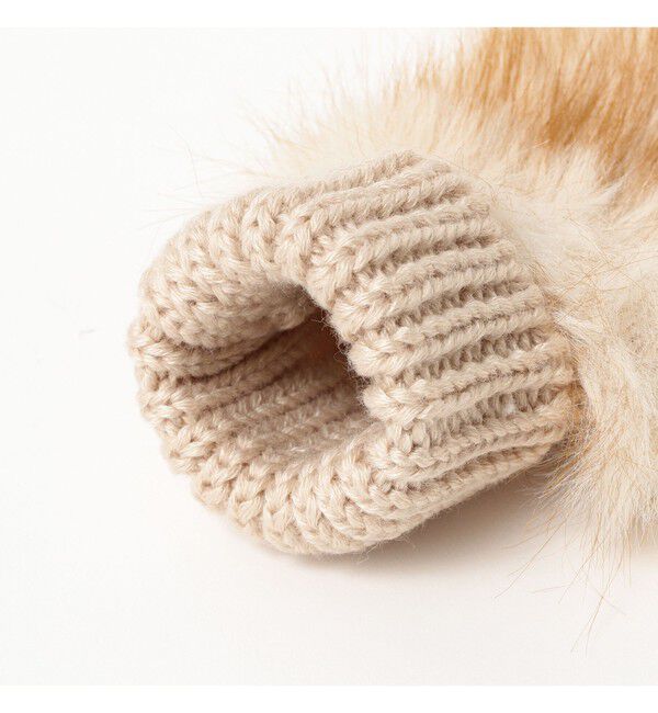 Ray BEAMS 「フェイクファー グローブ」|手袋|