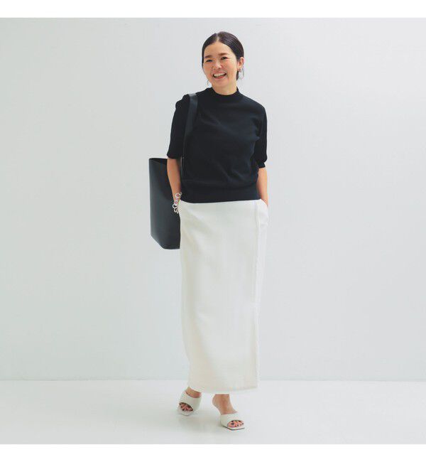 Demi-Luxe BEAMS 「シンプル モックネック ニット .M」|ニット・セーター|