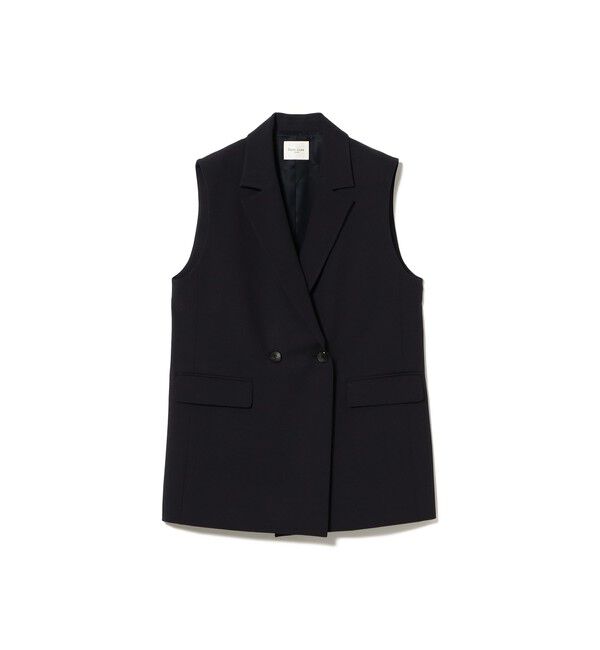 Demi-Luxe BEAMS 「トロピカル 2ボタン ジレ」|ダウン|