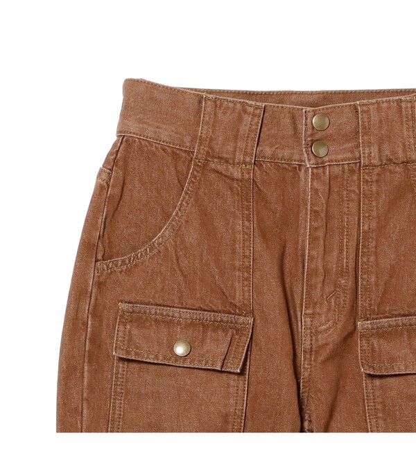 BEAMSBOY「デニム ブッシュ パンツ」|チノ|