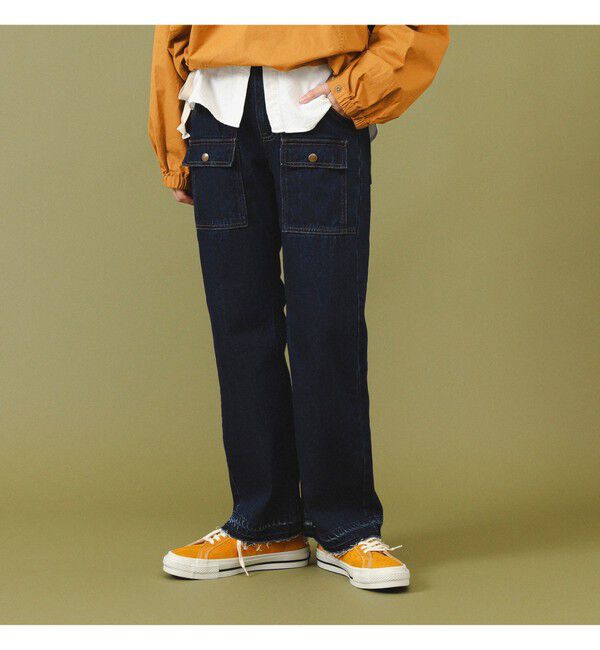 BEAMSBOY「デニム ブッシュ パンツ」|チノ|INDIGO