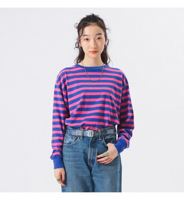 BEAMSBOY「ベーシック ボーダー ロングスリーブ」|Tシャツ・カットソー|