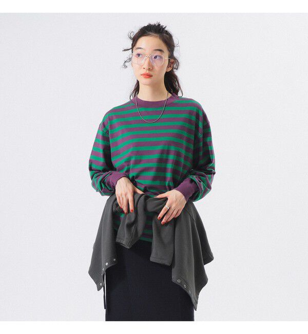 BEAMSBOY「ベーシック ボーダー ロングスリーブ」|Tシャツ・カットソー|