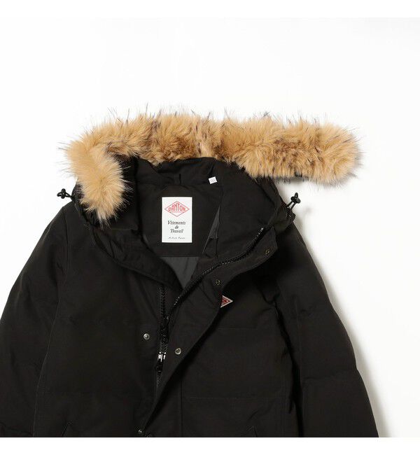 Ray BEAMS 「【WEB限定】DANTON / FAKE FUR HOODED DOWN COAT」|ダウン|
