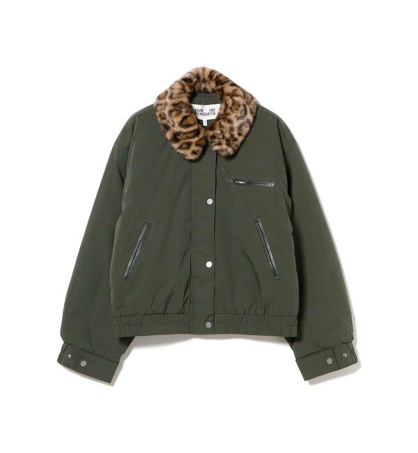 Demi-Luxe BEAMS 「BAUM UND PFERDGARTEN / BRONTE レオパード ジャケット ブルゾン」|ブルゾン・スタジャン|