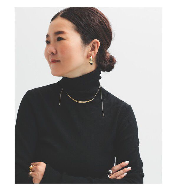 Demi-Luxe BEAMS 「クレセント ムーン イヤリング .M」|その他|