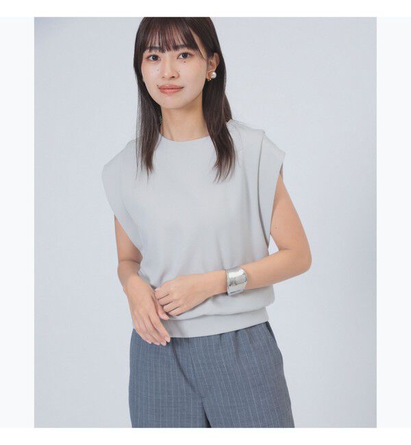 Demi-Luxe BEAMS 「ジョーゼット カットプルオーバー」|Tシャツ・カットソー|