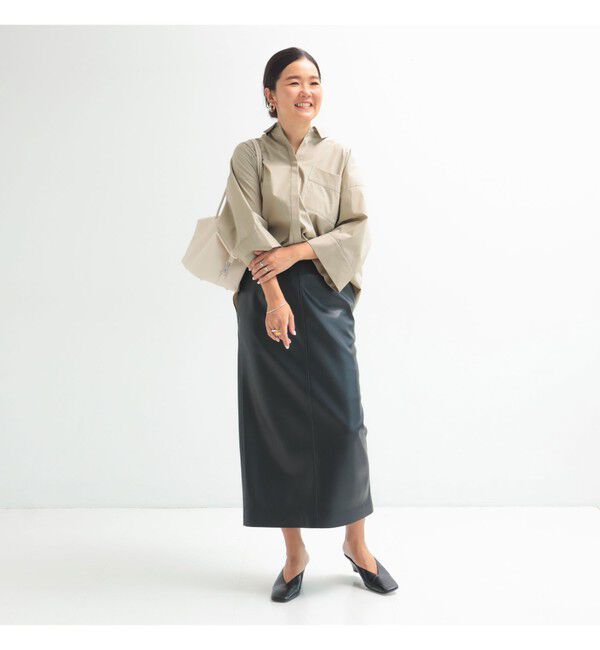 Demi-Luxe BEAMS 「ワイドスリーブ シャツ」|シャツ・ブラウス|