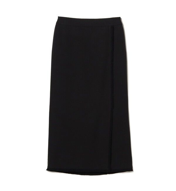 Demi-Luxe BEAMS 「フリンジ  Iライン スカート」|スカート|