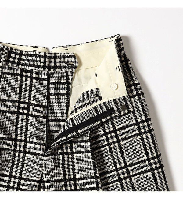 Demi-Luxe BEAMS 「AK+1 / 1タック ウール ワイドパンツ」|チノ|