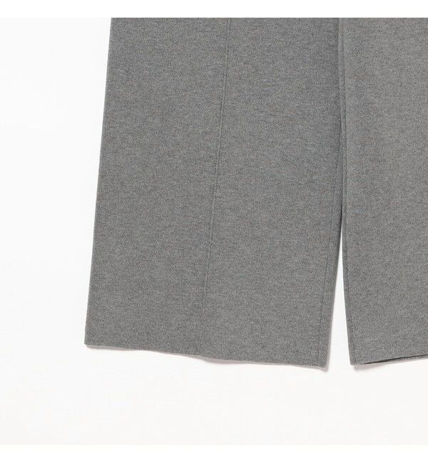Demi-Luxe BEAMS 「AK+1 / スムース ニットパンツ」|チノ|