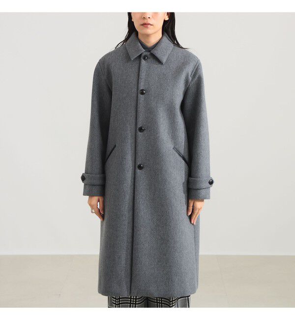 Demi-Luxe BEAMS 「AK+1 / ボンディング コート」|ダッフルコート|