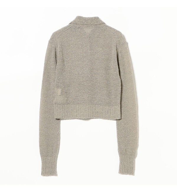 Demi-Luxe BEAMS 「AK+1 / ポロカラーショート カーディガン」|ニット・セーター|