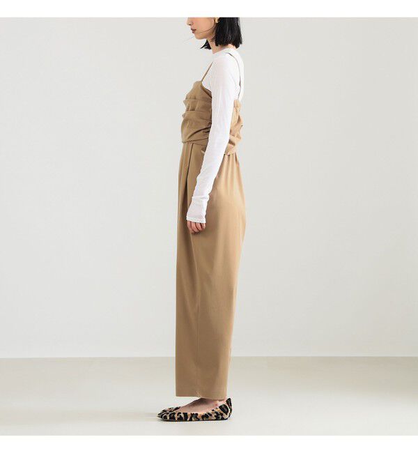 Demi-Luxe BEAMS 「キュプラ ドレープ オールインワン」|オールインワン|