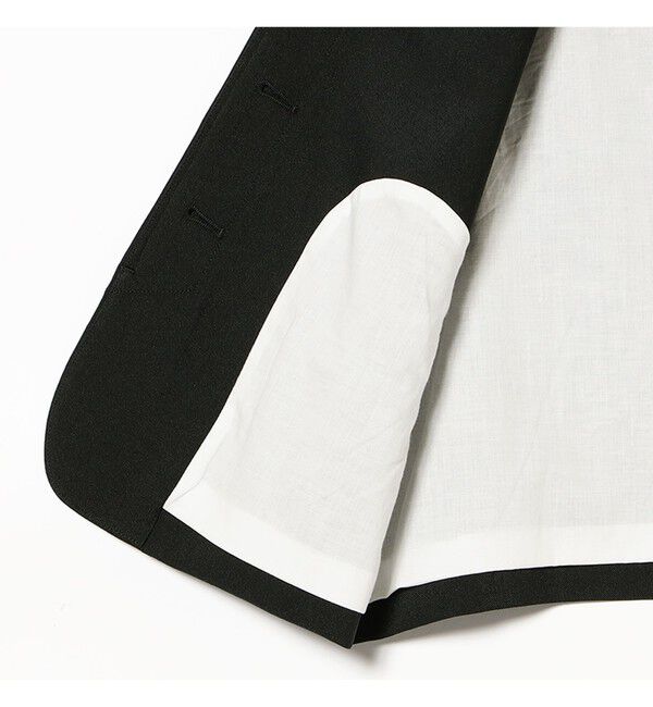 Demi-Luxe BEAMS 「ヒヨク Vネック ショートジレ」|ダウン|