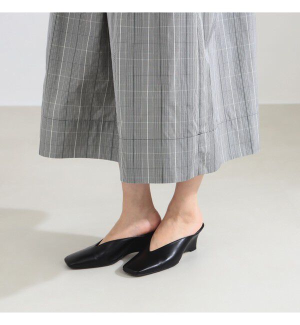 Demi-Luxe BEAMS 「ランダム タック フレアスカート」|スカート|