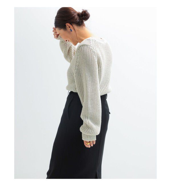 Demi-Luxe BEAMS 「畦編み ニット プルオーバー.M」|ニット・セーター|