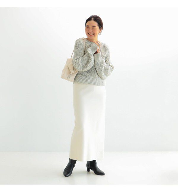 Demi-Luxe BEAMS 「畦編み ニット プルオーバー.M」|ニット・セーター|