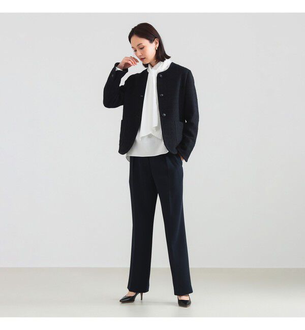 Demi-Luxe BEAMS 「ミックスツイード ジャケット」|ダッフルコート|