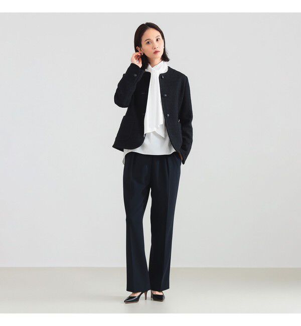 Demi-Luxe BEAMS 「ミックスツイード ジャケット」|ダッフルコート|