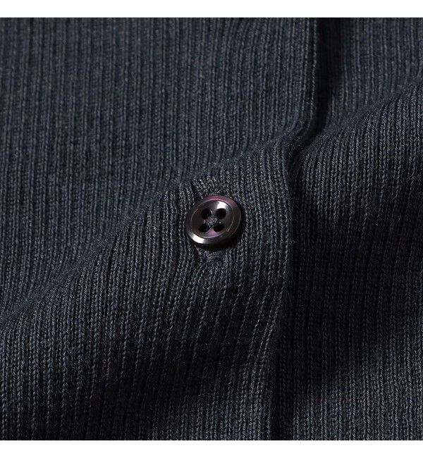 Demi-Luxe BEAMS 「ポリエステル ウール ポロ カーディガン」|ニット・セーター|
