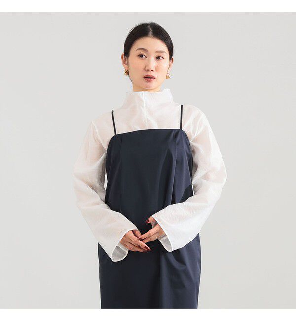 Demi-Luxe BEAMS 「オフタートル ブラウス」|シャツ・ブラウス|