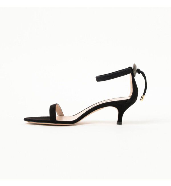 Demi-Luxe BEAMS 「NEBULONI E. / ストーン アンクルゴムストラップ サンダル」|サンダル|