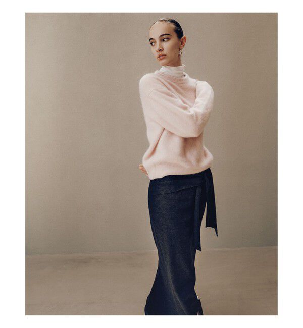 Demi-Luxe BEAMS 「ヤク フォックス ロングスリーブ プルオーバーニット」|ニット・セーター|