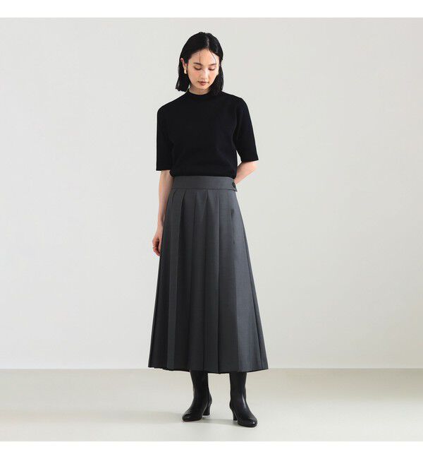 Demi-Luxe BEAMS 「アシンメトリー プリーツスカート」|スカート|