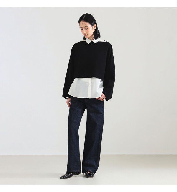 Demi-Luxe BEAMS 「	クロップド 2WAY ニット」|ニット・セーター|