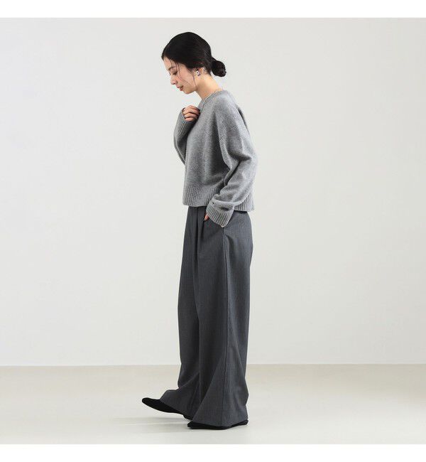 Demi-Luxe BEAMS 「7ゲージ ウール クルーネック プルオーバー」|ニット・セーター|