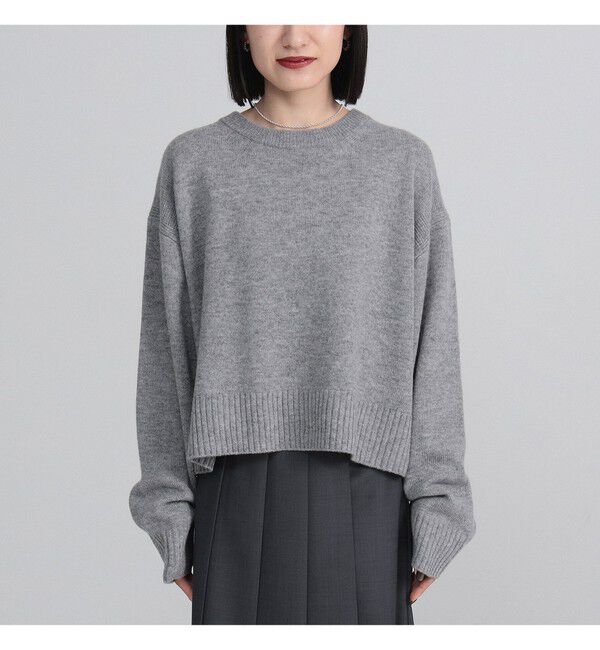 Demi-Luxe BEAMS 「7ゲージ ウール クルーネック プルオーバー」|ニット・セーター|