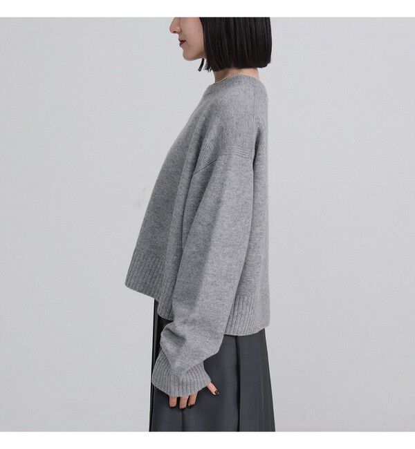 Demi-Luxe BEAMS 「7ゲージ ウール クルーネック プルオーバー」|ニット・セーター|