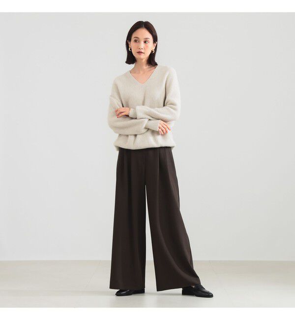 Demi-Luxe BEAMS 「フォックスウール ホールガーメント ニット」|ニット・セーター|