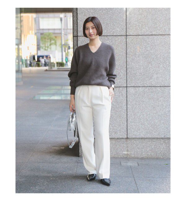 Demi-Luxe BEAMS 「フォックスウール ホールガーメント ニット」|ニット・セーター|